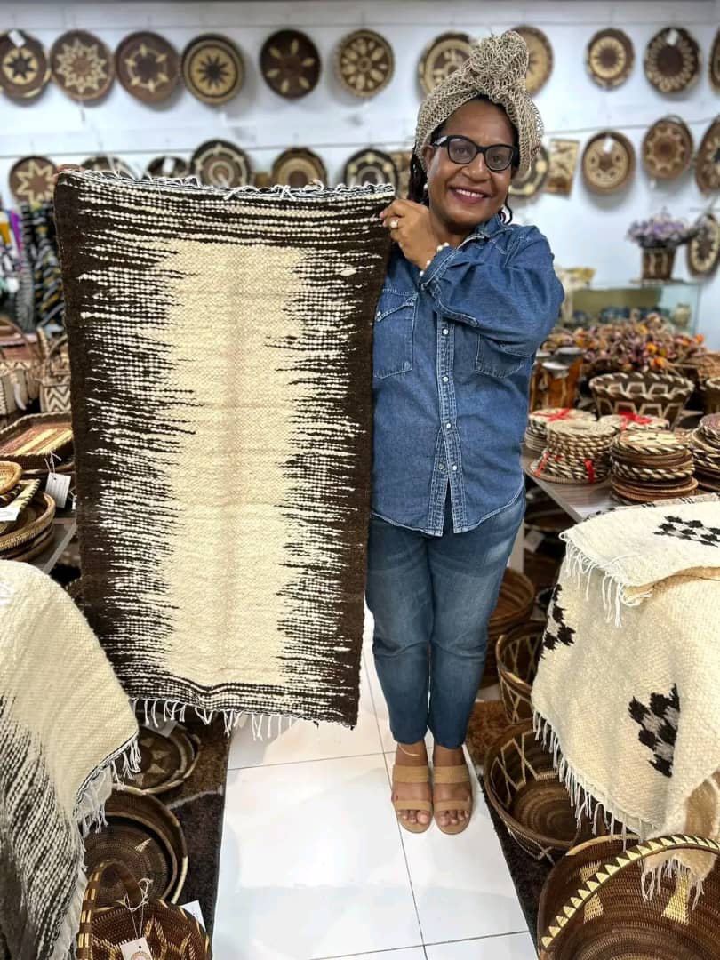 Woven rug
